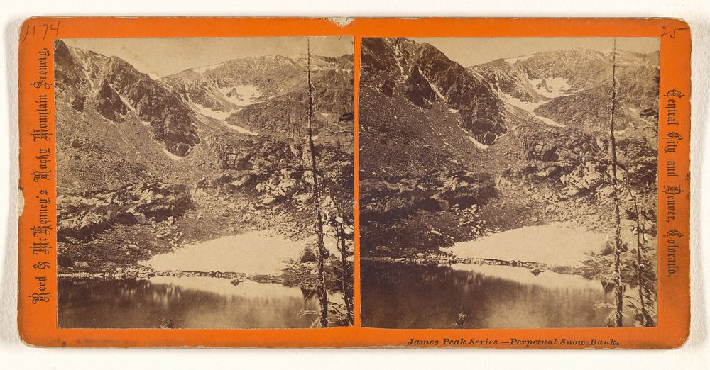 James Peak Series. - Perpetual Snow Banks. by William H Reed and Albert S McKenney