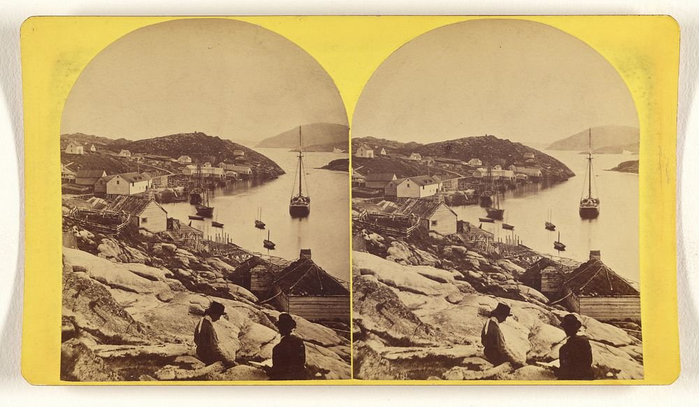 Labrador. Venison Island. Harbor with "Nimbus." by H N Robinson