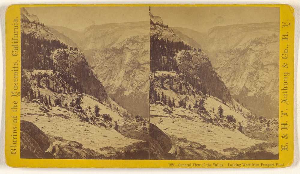 General View of the Valley. Looking West from Prospect Point. by Thomas C Roche