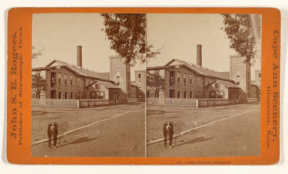 Rockport Steam Cotton Mills. by John S E Rogers