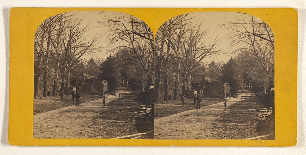 Entrance to Colt's Hill, Paterson, New Jersey by Vernon Royle
