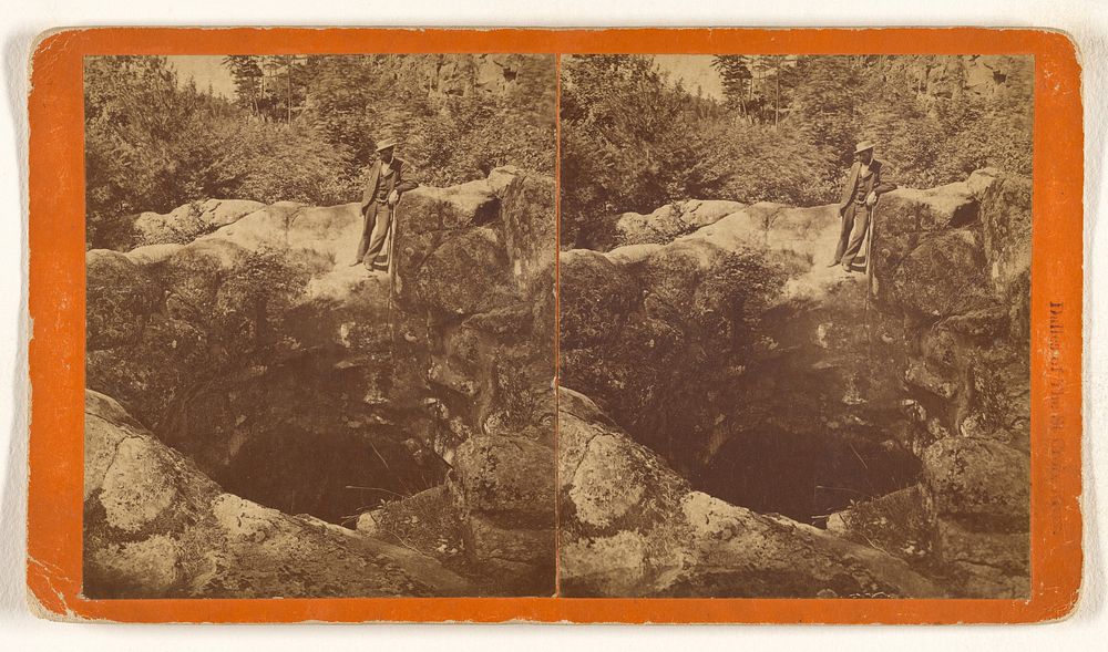 Dalles of The St. Croix River. [The natural well]. by S C Sargent