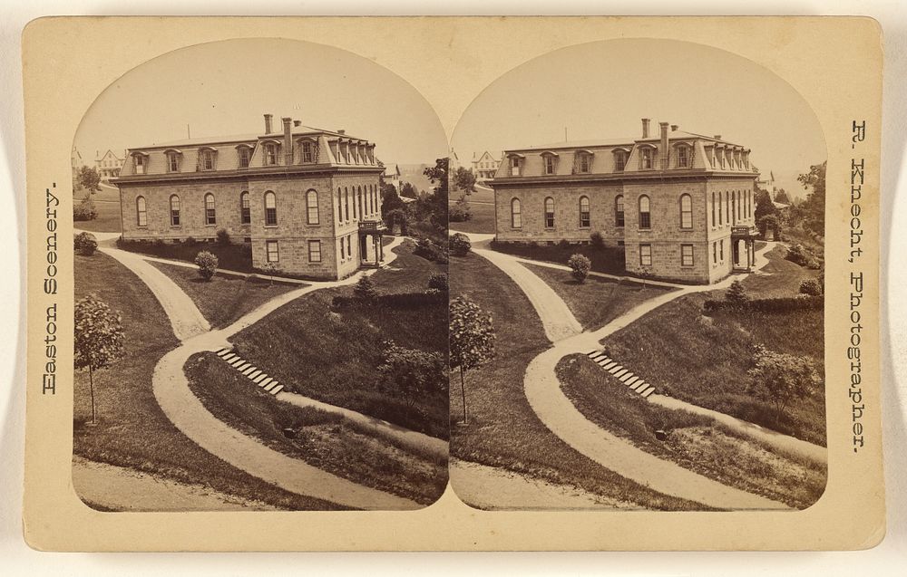 Jenks Hall, Lafayette College by J R Knecht