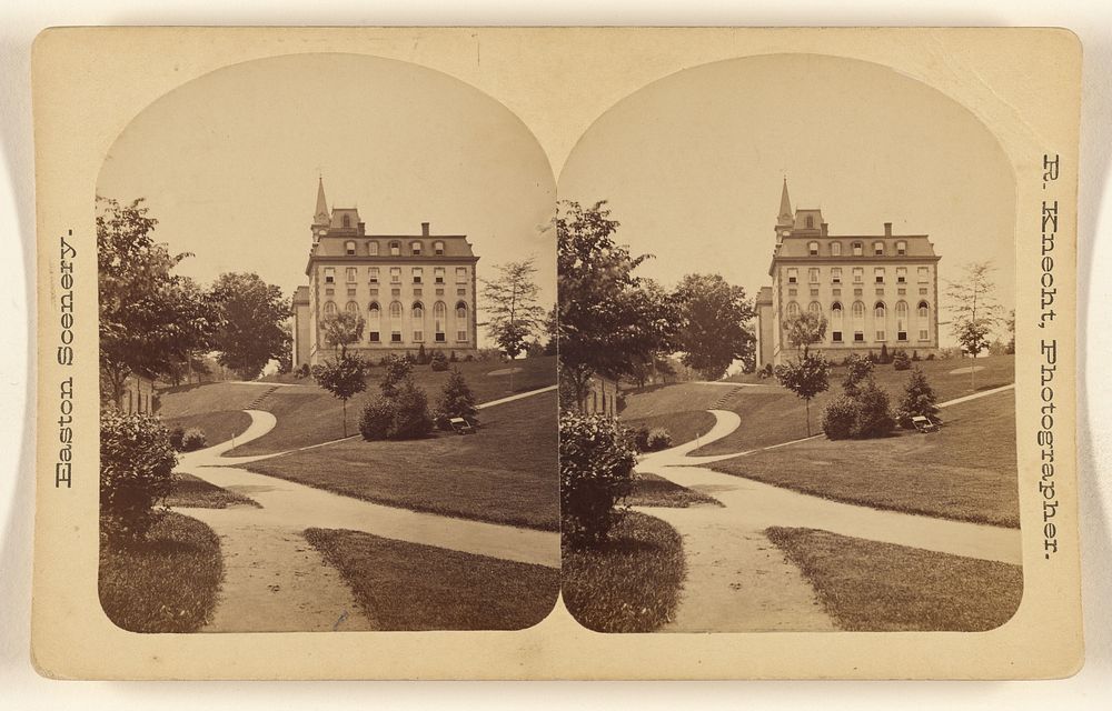 Lafayette College East end by J R Knecht
