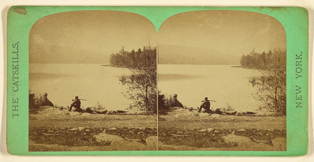The Lake and Round Top. [Catskill Mountain Scenery.] by J Loeffler