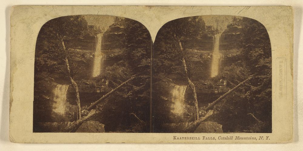 Kaaterskill Falls, Catskill Mountains, N.Y. by Langenheim Loud and Company Langenheim Bros and G W Loud