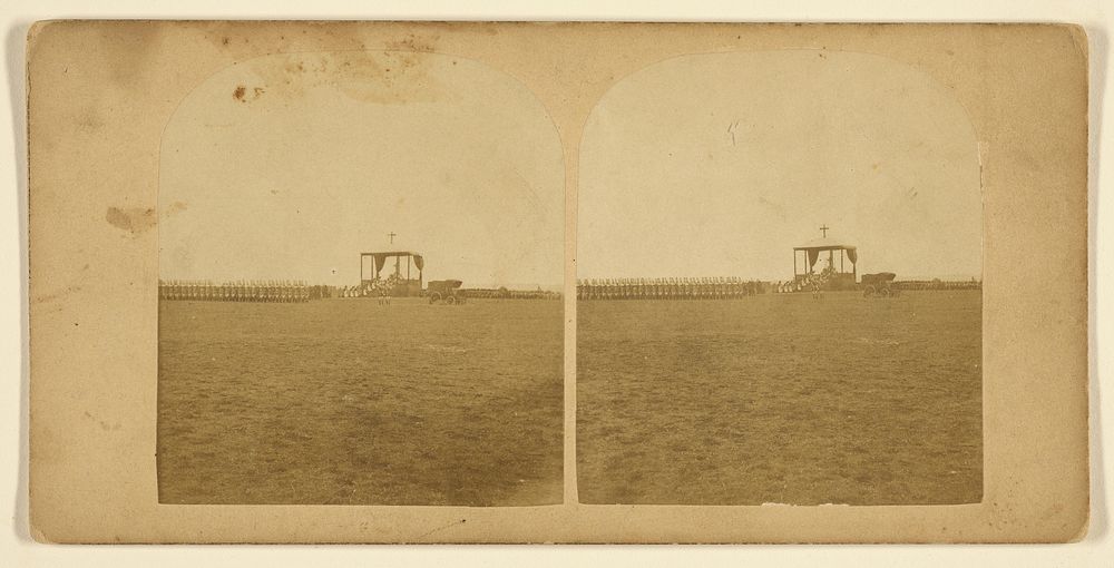 View at Camp de Chalons by Gustave Le Gray
