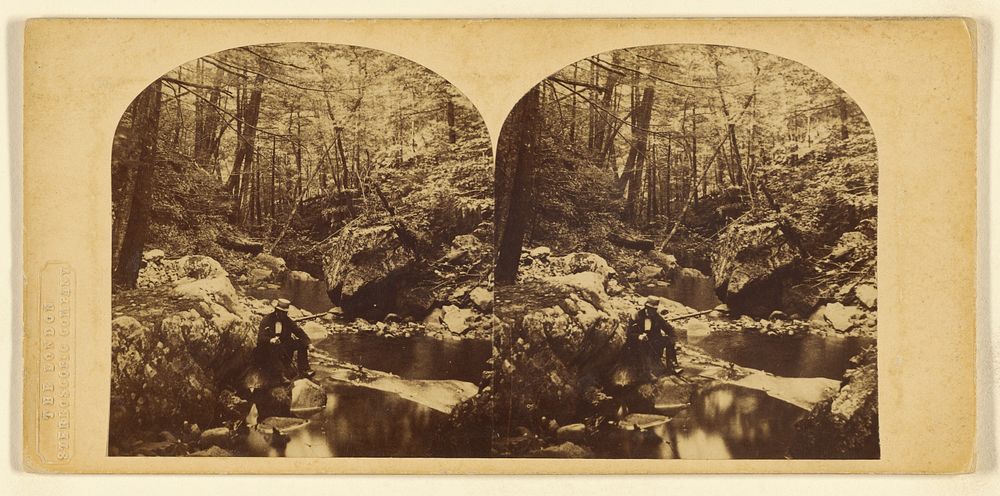 Indian Glen. Hudson River. by London Stereoscopic and Photographic Company