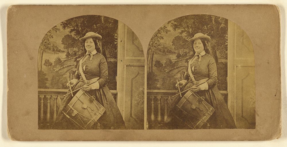 The Daughter of the Regiment. by London Stereoscopic and Photographic Company