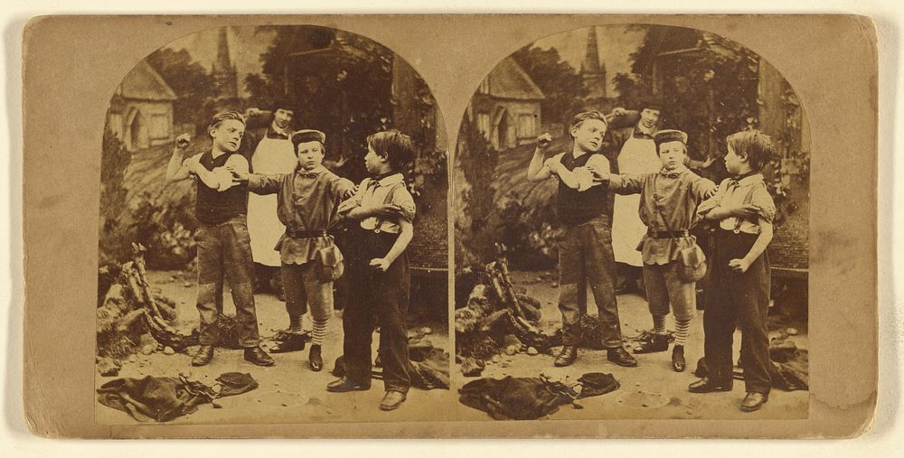 The Peace-maker. by London Stereoscopic and Photographic Company
