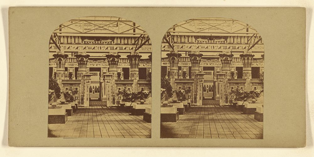 The Egyptian Court. by London Stereoscopic and Photographic Company