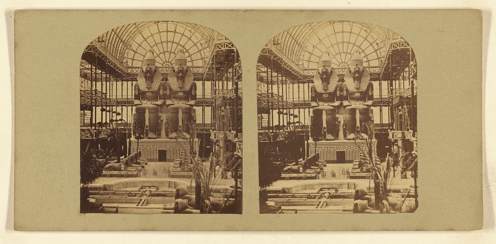 The Two Colossal Statues by London Stereoscopic and Photographic Company