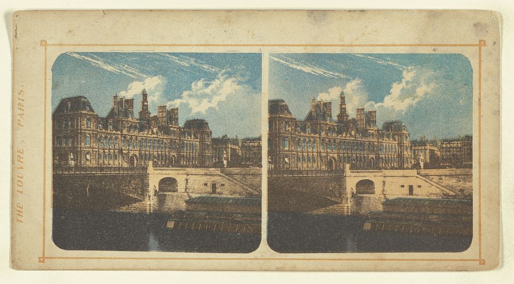 The Louvre, Paris. by London Stereoscopic and Photographic Company