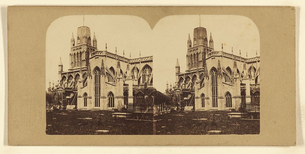 Redcliffe Church, Bristol. by London Stereoscopic and Photographic Company