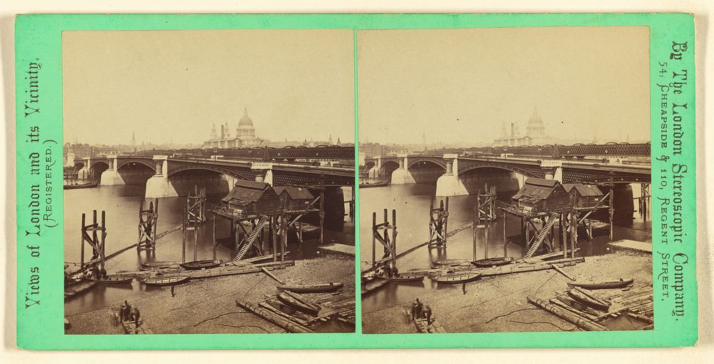 New Blackfriars by London Stereoscopic and Photographic Company