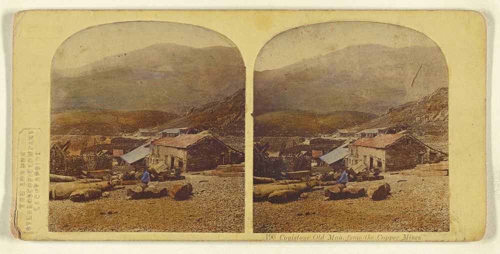 Conistone Old Man, from the Copper Mines. by London Stereoscopic and Photographic Company
