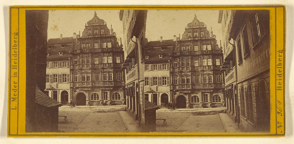 View of building, Heidelberg, Germany by L Meder