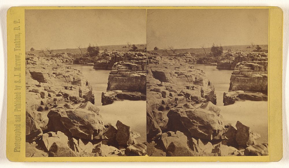Sioux Falls, Dakota Territory, View from the Whirlpool by Stanley J Morrow