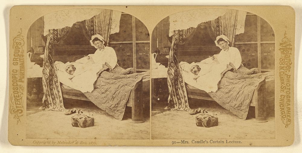 Mrs. Caudle's Curtain Lecture. by Louis Magnus Melander and Brother