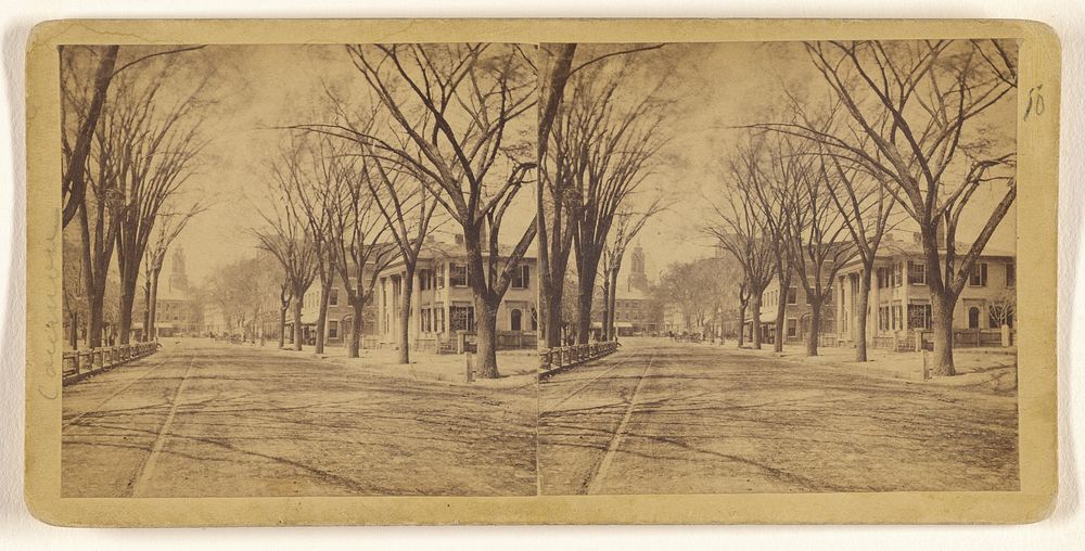 Front Street, Worcester, Mass. by Henry P Moore
