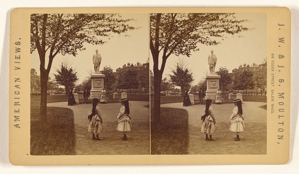 Statue of Hamilton. [Boston, Mass.] by Joshua W Moulton and John S Moulton