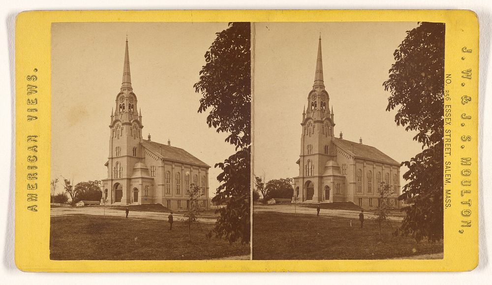 Old South Church, Andover, Mass by Joshua W Moulton and John S Moulton