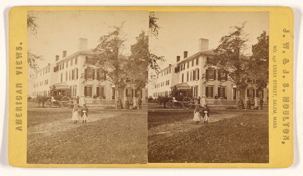 Mansion House, Andover, Mass. by Joshua W Moulton and John S Moulton