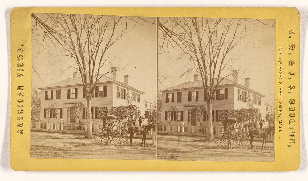 The Foster Homestead, Andover, Mass. by Joshua W Moulton and John S Moulton