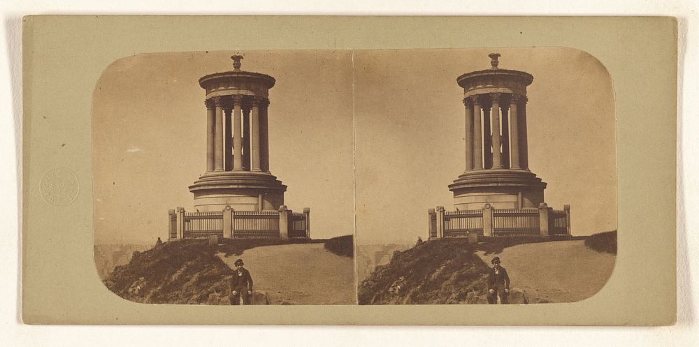 Dugald Stewart Monument, Calton Hill, Edinburgh by James Macgill