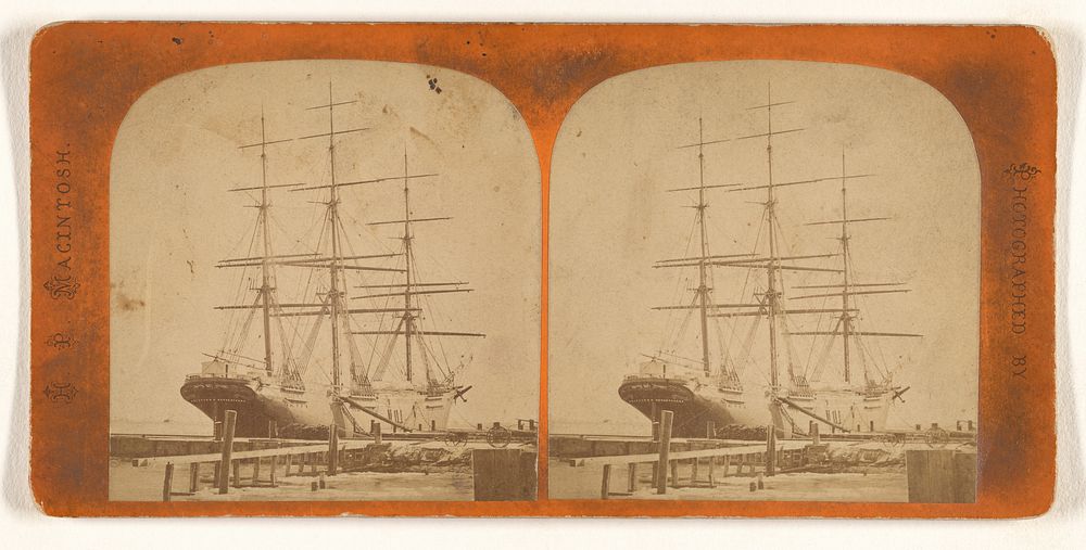 Ship Whittier, built 1869 by Cushing by H P Macintosh
