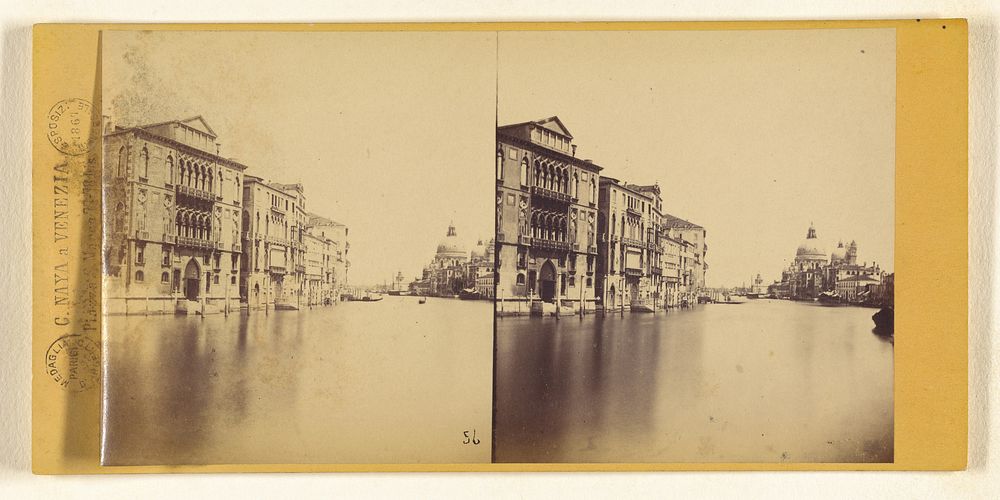 Gran Canale. Venezia by Carlo Naya
