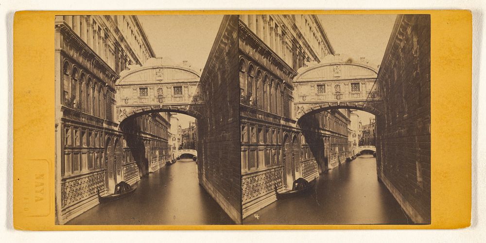 Ponte dei Sospiri. Venezia. by Carlo Naya