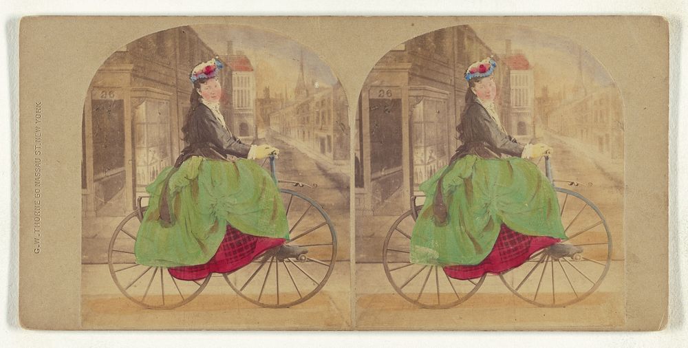 The Girl of the Period. by New York Stereoscopic Company and George W Thorne