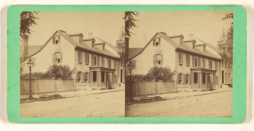 Ship House, Germantown. by Robert Newell and Son