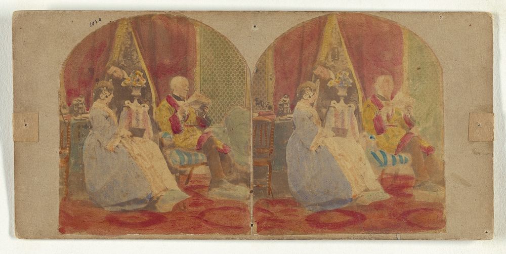 An Old Man's Darling - Indiscretion. by New York Stereoscopic Company