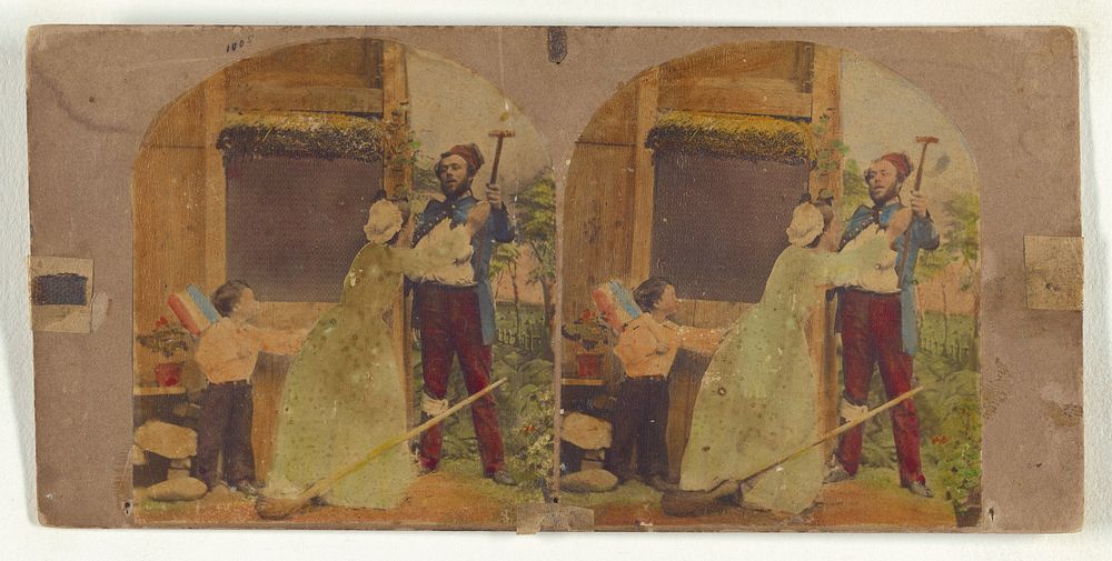 The Return from the Wars. by New York Stereoscopic Company