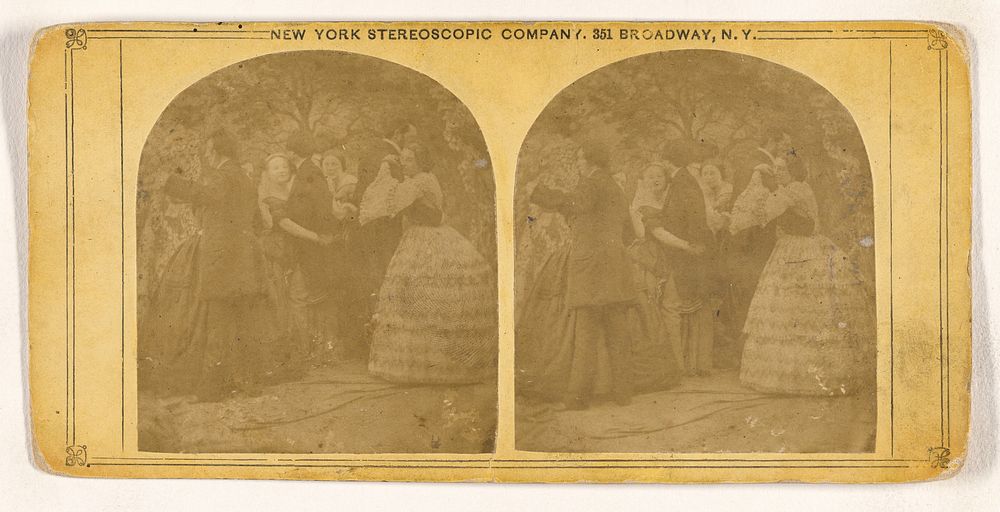 At the ball by New York Stereoscopic Company