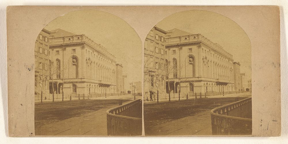Academy of Music, New York. At the corner of Fourteenth street and Irving place...Cost of building and lot, $350,000. by New…