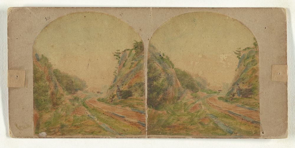 View near Baltimore. No. 1. Relay House in the distance. by New York Stereoscopic Company