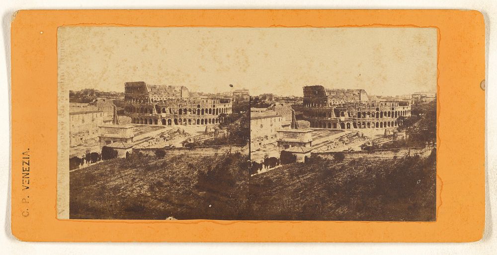 Colosseo preso dai (---illeg.) (---illeg.) by Carlo Ponti