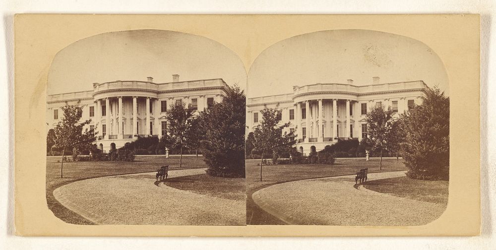 South side of White House, Washington, D.C. by Titian Ramsay Peale II