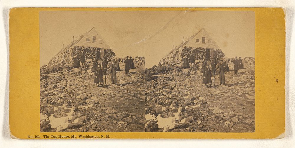 Tip Top House, Mt. Washington, N.H. by Nathan W Pease