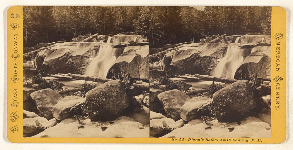 Diana's Baths, North Conway, N.H. by Nathan W Pease