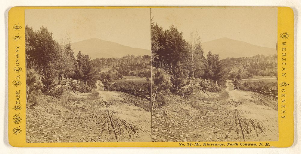 Mt. Kiarsarge [sic], North Conway, N.H. by Nathan W Pease