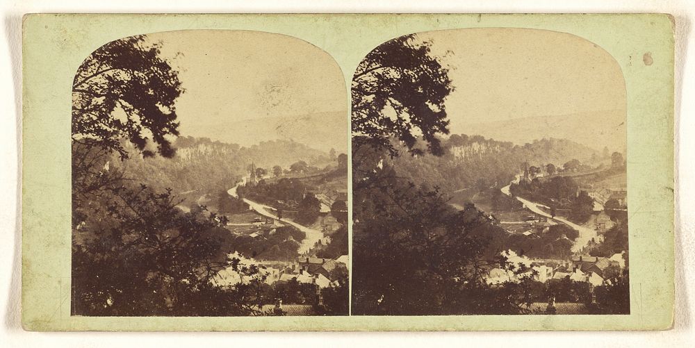 Matlock Bath, from the Heights of Abraham. by Helmut Petschler and Company