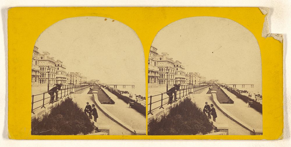 Eastbourne. View from the Grand Parade. by Samuel E Poulton and Company