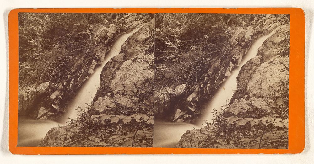 Solomons Falls near Wilkes Barre, Pa. by William H Schurch and Company