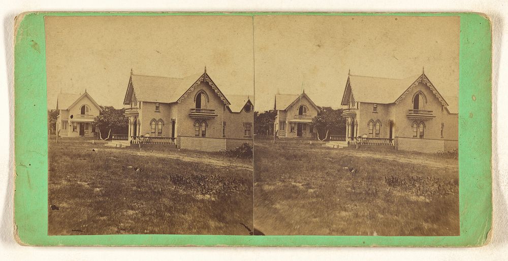 View on Oak Bluff. [Mass.] by Charles H Shute and Son