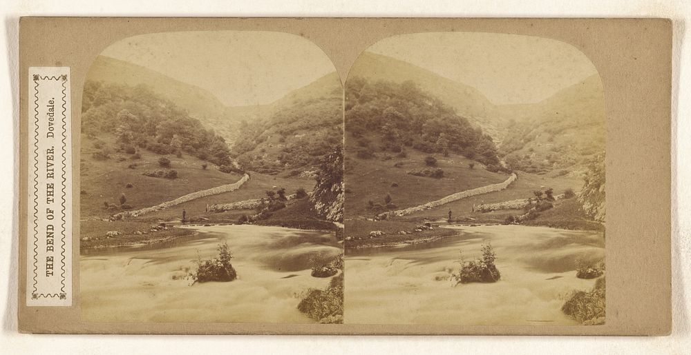 The Bend of The River, Dovedale. by W R Sedgfield