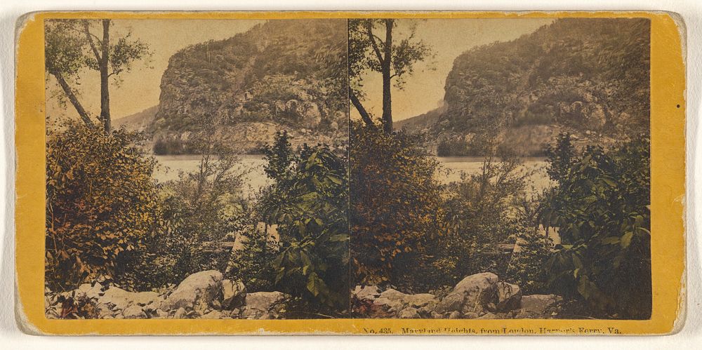 Maryland Heights, from Loudon, Harper's Ferry, Va. by John P Soule
